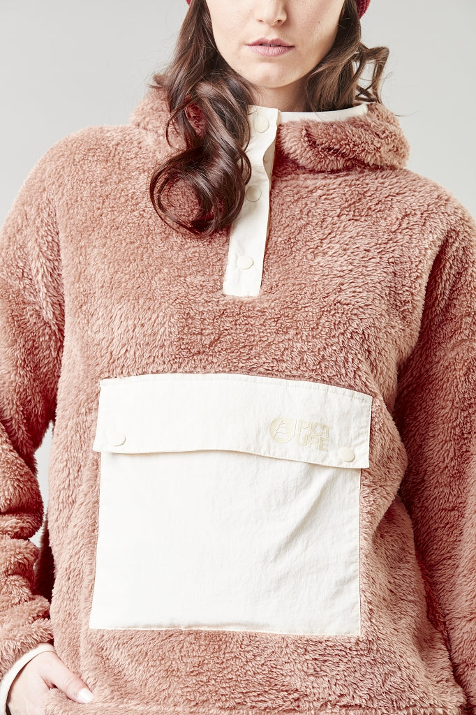 DARIE 1/4 FLEECE HOODIE