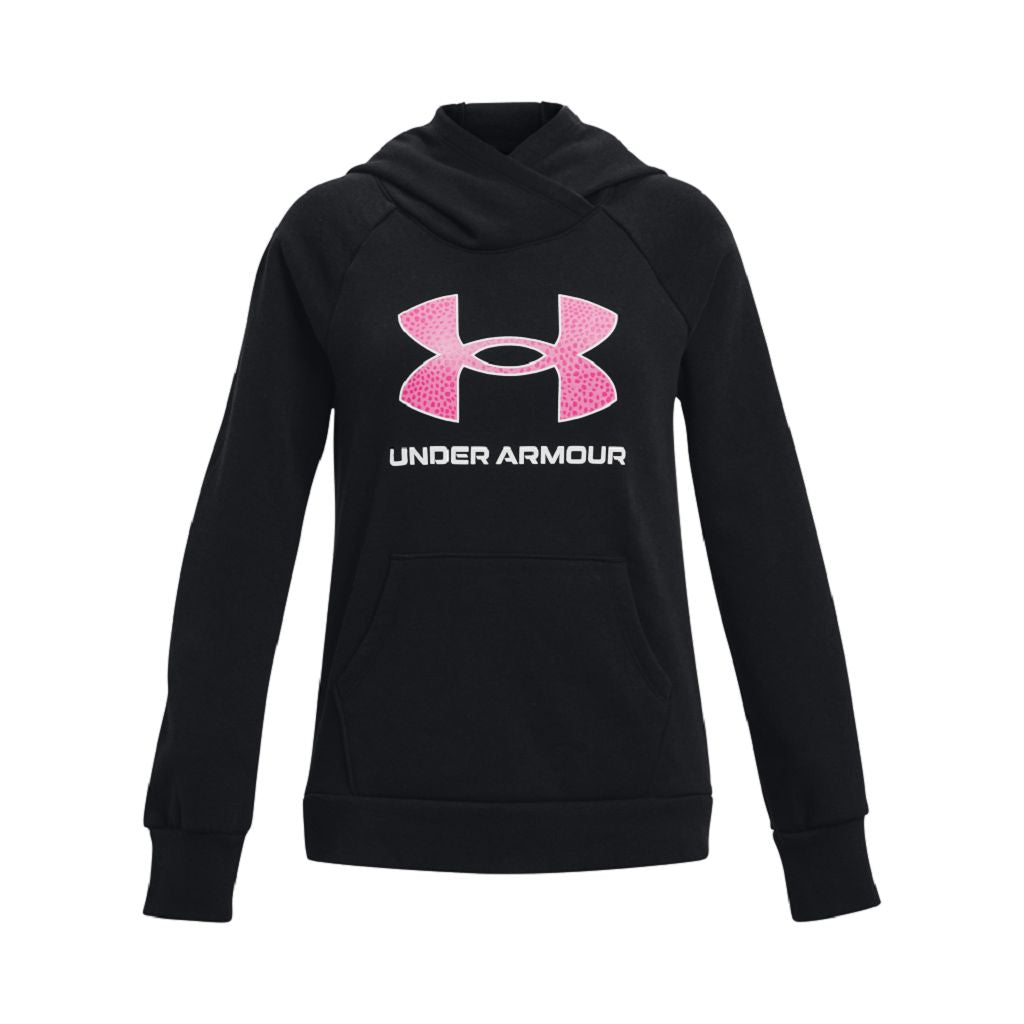UA Rival Fleece big Logo Hoodie Girls
